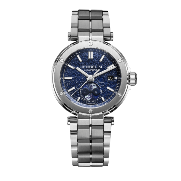 Newport Automatic Phases De Lune 2889B15 Çelik Erkek Kol Saati