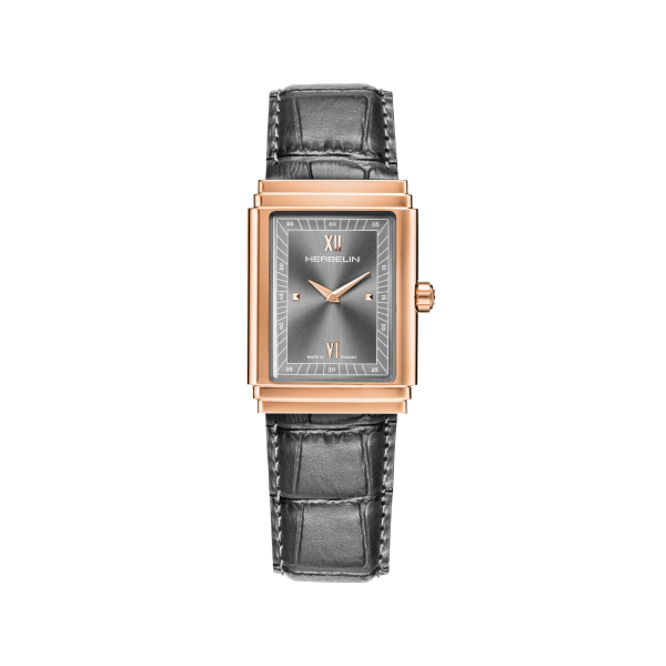 Art Deco 1925s 17567PR04GR Rose Gold Erkek Kol Saati