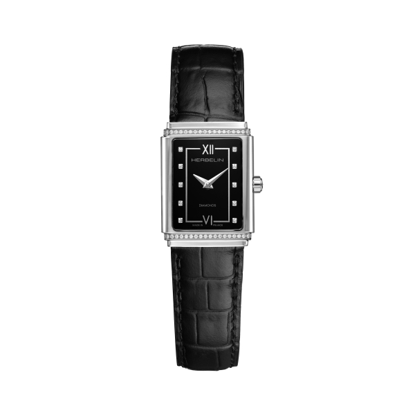 Art Deco 1925s 17577AP40Y84 Pırlantalı Çelik Kadın Kol Saati
