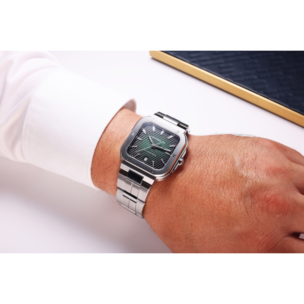 Cap Camarat Square Automatic 1646B16 Çelik Erkek Kol Saati