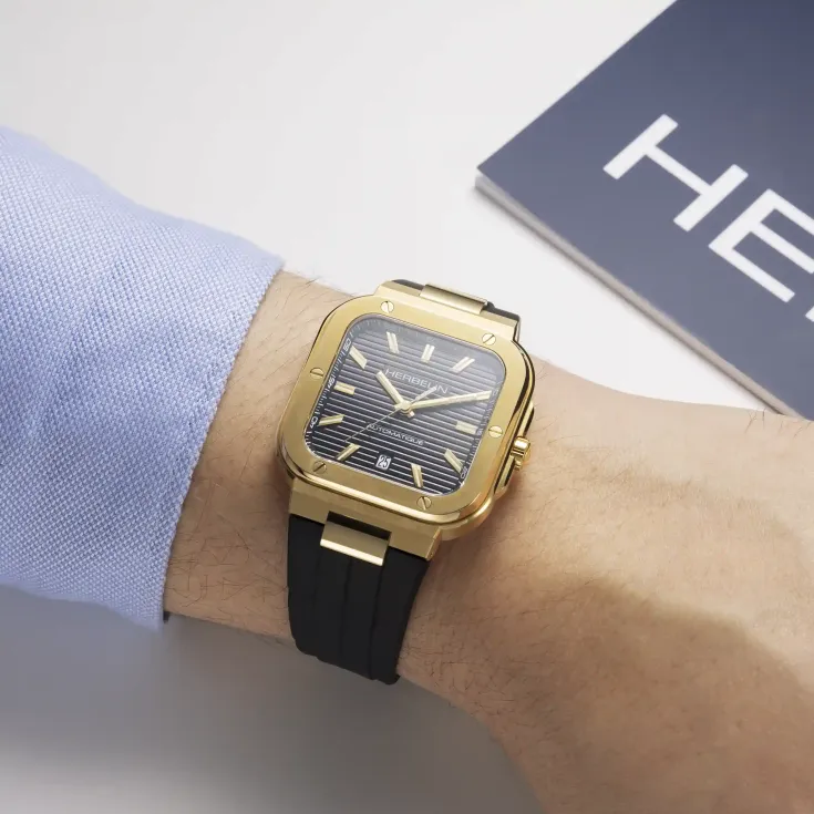 Cap Camarat Square Automatic 1646P1N14CA Altın Sarısı Erkek Kol Saati