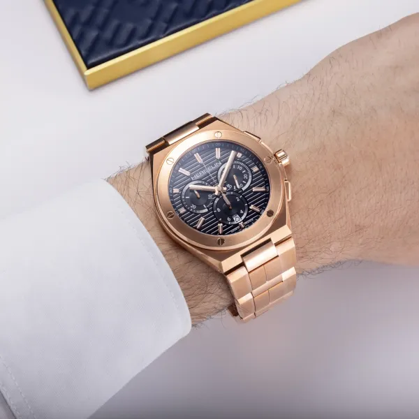 Cap Camarat Chronographe 37645BPR14 Rose Gold Erkek Kol Saati