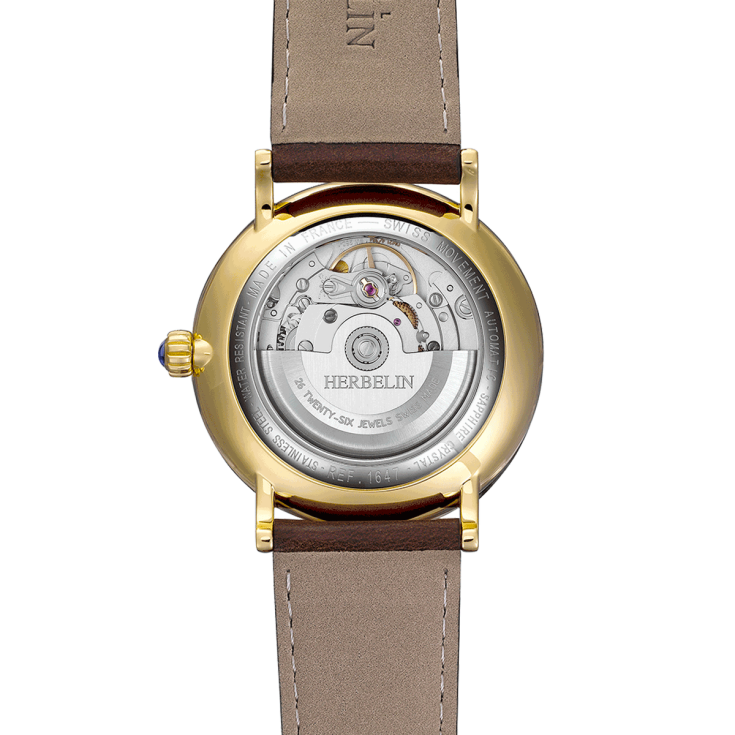 Inspiration Automatic 1647P16BR Altın Sarısı Erkek Kol Saati