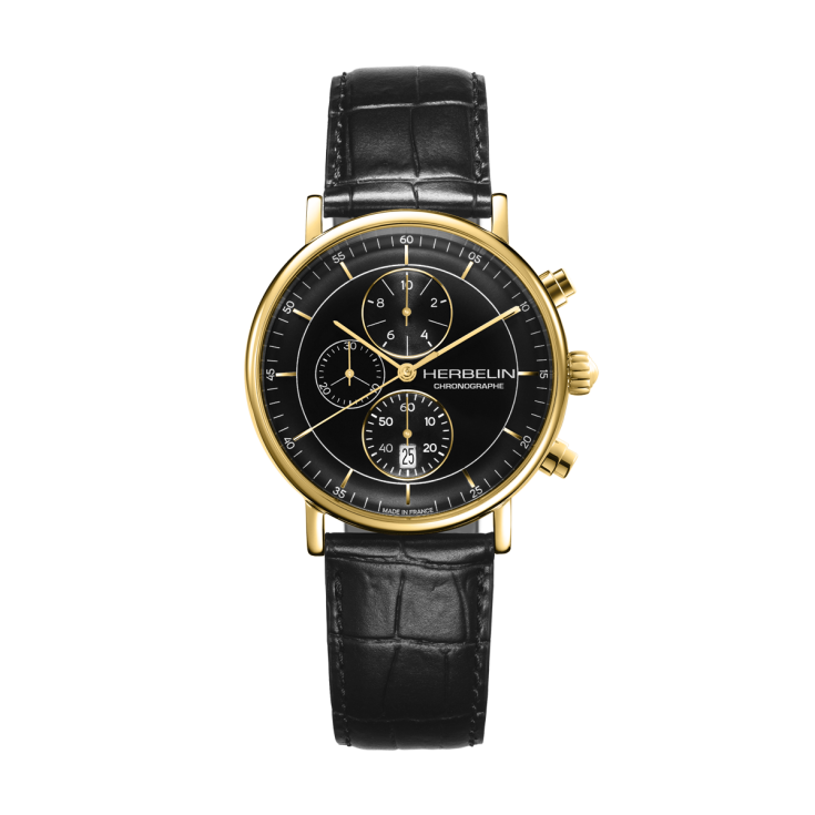 Inspiration Chronograph 35647P14 Altın Sarısı Erkek Kol Saati