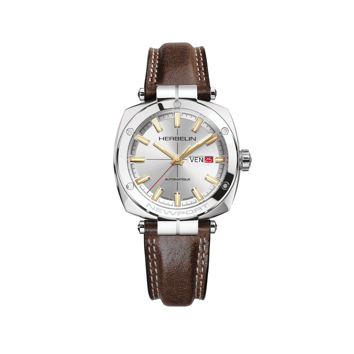 Newport Heritage Automatic 1764T11BR Çelik Erkek Kol Saati