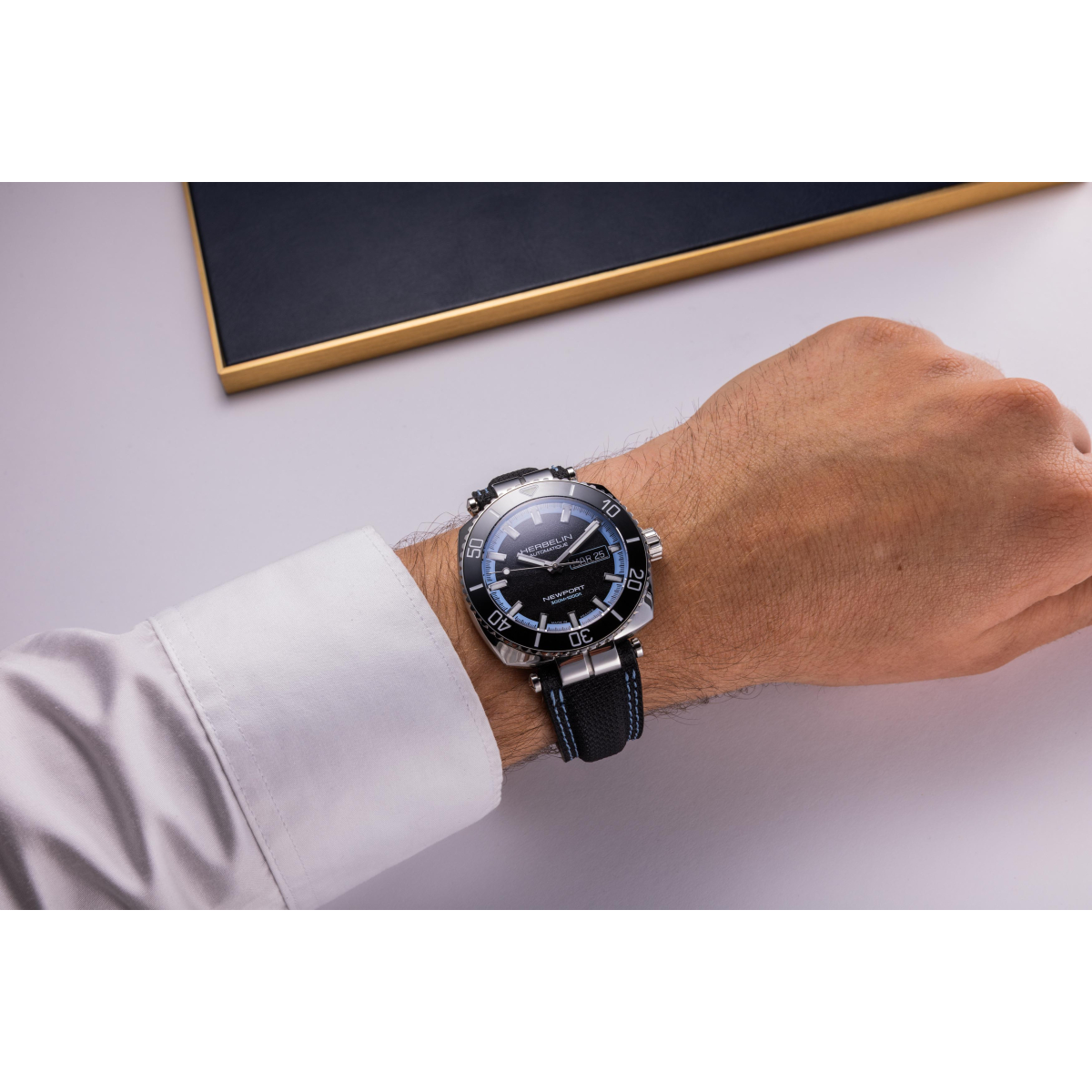 Newport Heritage Diver Automatic 1774AN154 Çelik Erkek Kol Saati