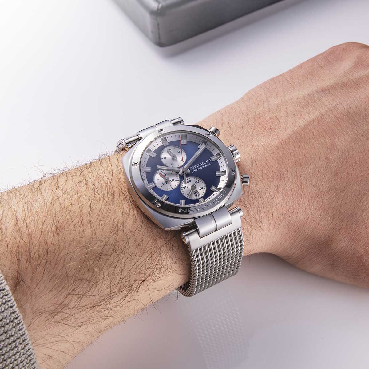 Newport Heritage Chrono 35664AP25B Çelik Erkek Kol Saati
