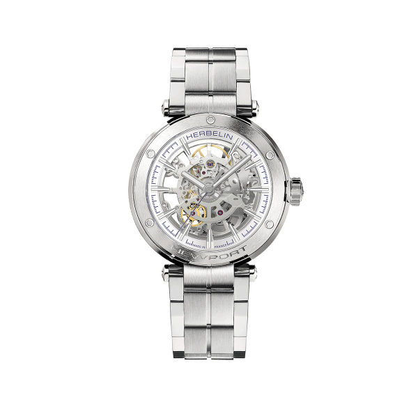 Newport Skeleton Automatic 1868BSQ12 Çelik Erkek Kol Saati