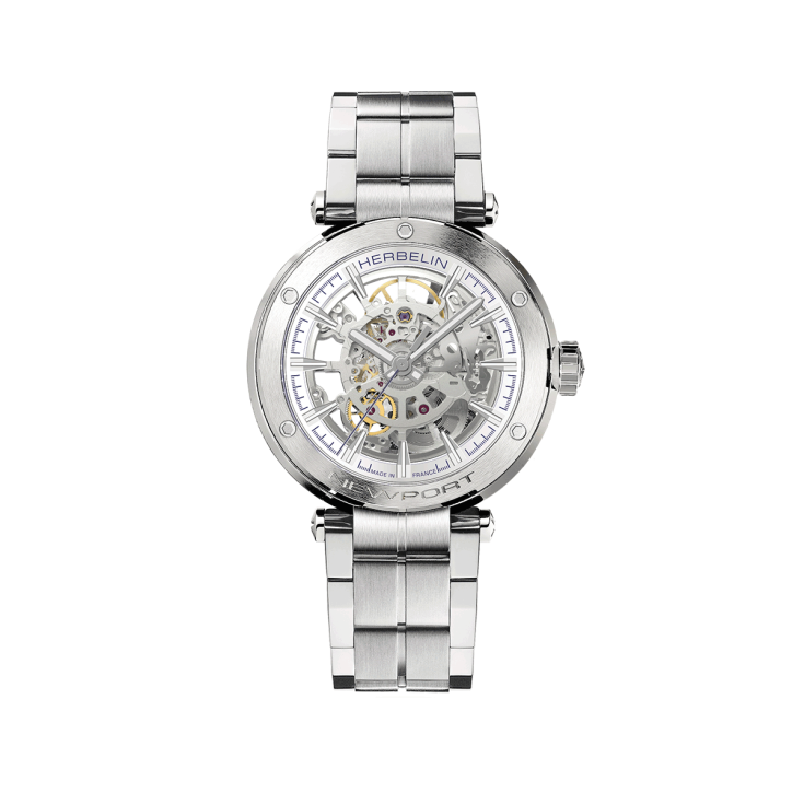 Newport Skeleton Automatic 1868BSQ12 Çelik Erkek Kol Saati