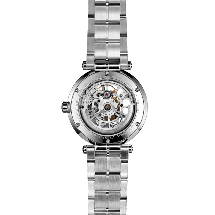 Newport Skeleton Automatic 1868BSQ12 Çelik Erkek Kol Saati