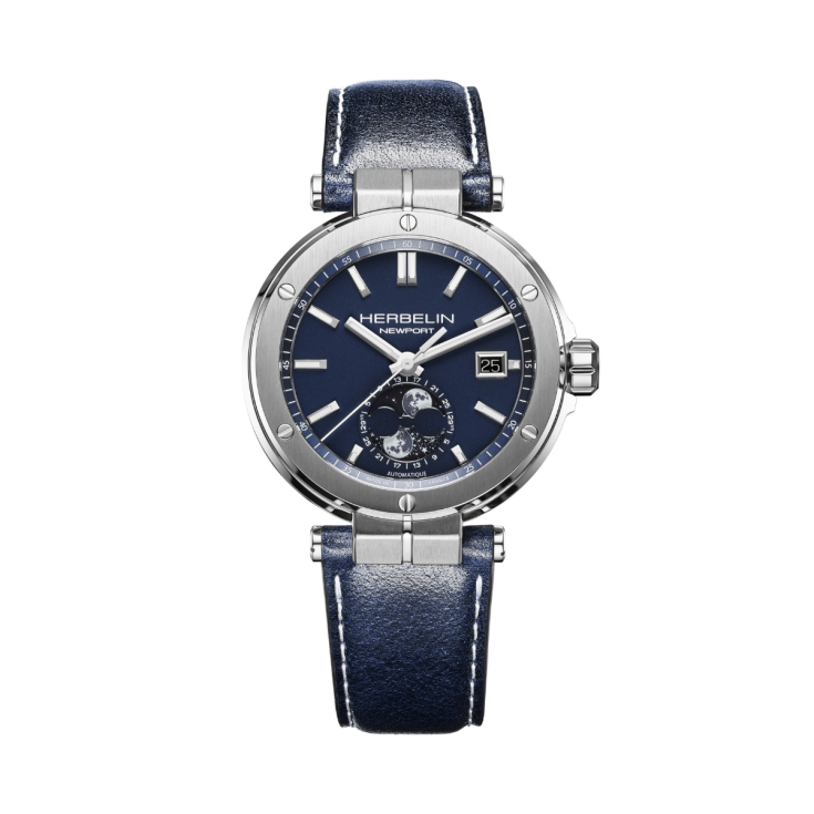 Newport Automatic Phases De Lune 2889A15LBL Çelik Erkek Kol Saati