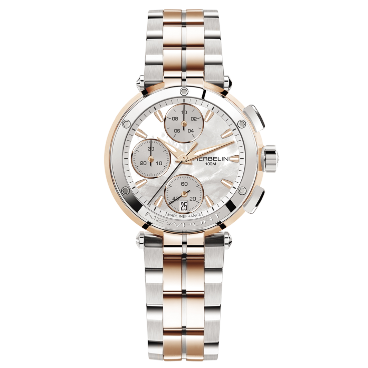 Newport Chronograph 35688BTR19 Rose Gold Kadın Kol Saati