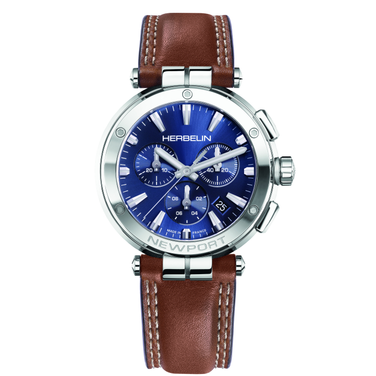Newport Chrono 37658AP15GD Çelik Erkek Kol Saati