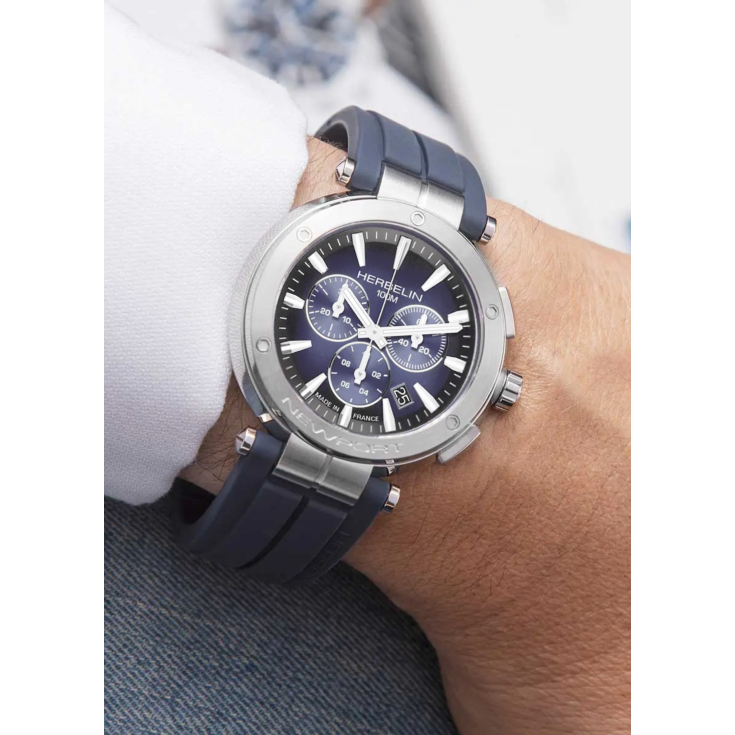 Newport Chrono 37688A35CB Çelik Erkek Kol Saati