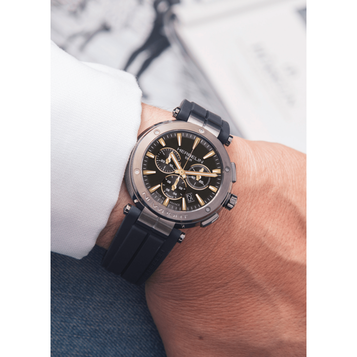 Newport Chrono 37688G33TCA Çelik Erkek Kol Saati